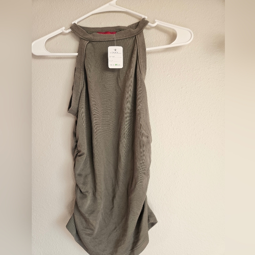 Greem Sleeveless Top